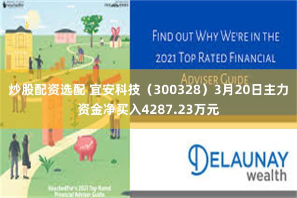 炒股配资选配 宜安科技（300328）3月20日主力资金净买入4287.23万元